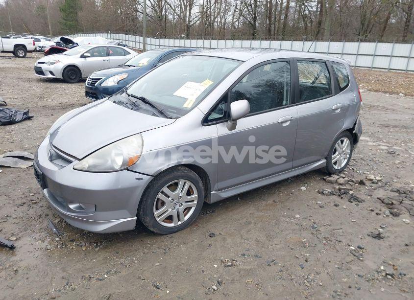 Photo 2 of 2008 Honda Fit SPORT (VIN JHMGD38698S006102)