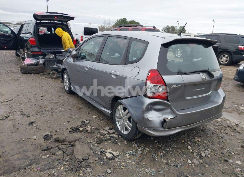 Photo 3 of 2008 Honda Fit SPORT (VIN JHMGD38698S006102)