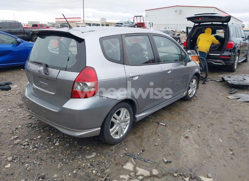 Photo 4 of 2008 Honda Fit SPORT (VIN JHMGD38698S006102)