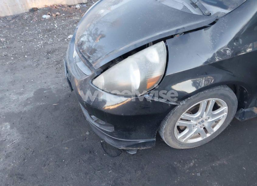 Photo 6 of 2008 Honda Fit SPORT (VIN JHMGD38698S013843)
