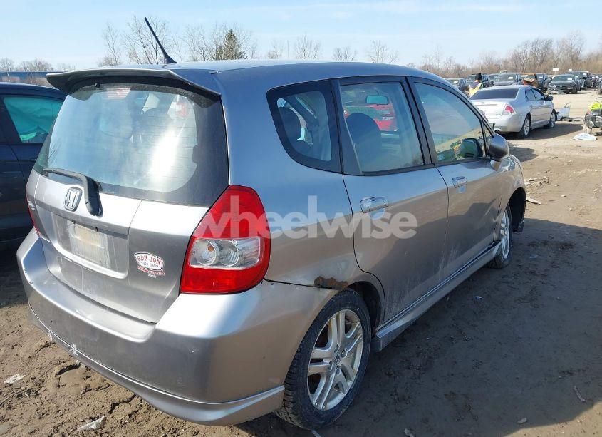 Photo 4 of 2008 Honda Fit SPORT (VIN JHMGD38698S022722)