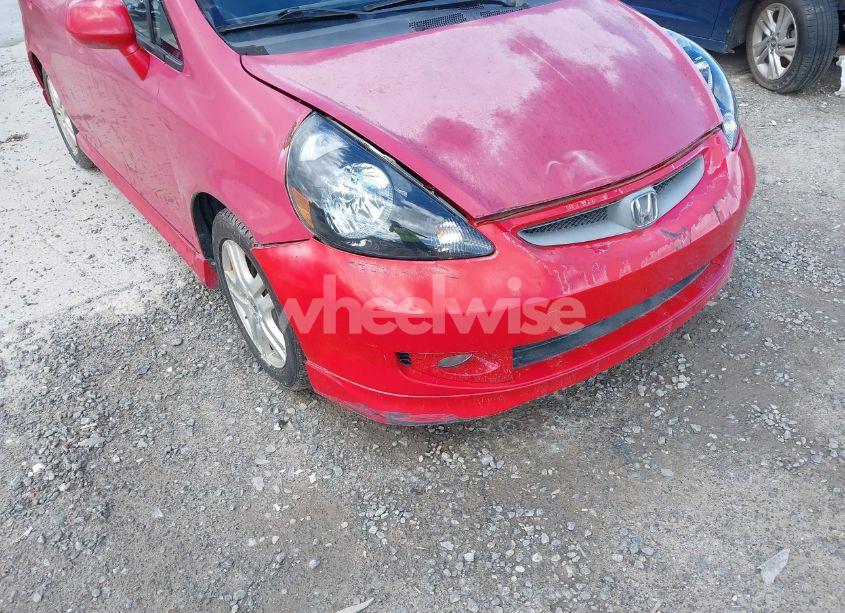 Photo 6 of 2008 Honda Fit SPORT (VIN JHMGD38698S028424)