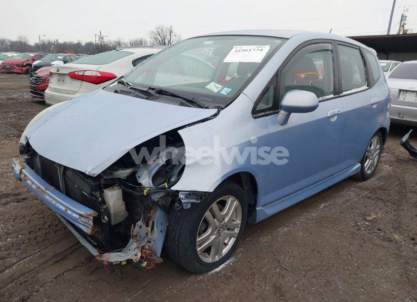 Photo 2 of 2008 Honda Fit SPORT (VIN JHMGD38698S040931)