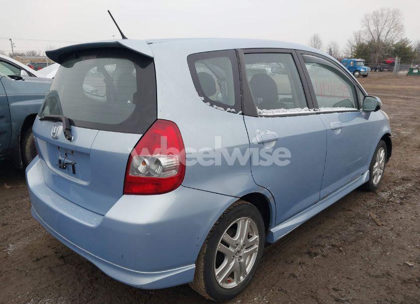 Photo 4 of 2008 Honda Fit SPORT (VIN JHMGD38698S040931)