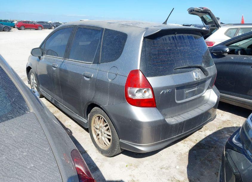 Photo 3 of 2008 Honda Fit SPORT (VIN JHMGD38698S050519)