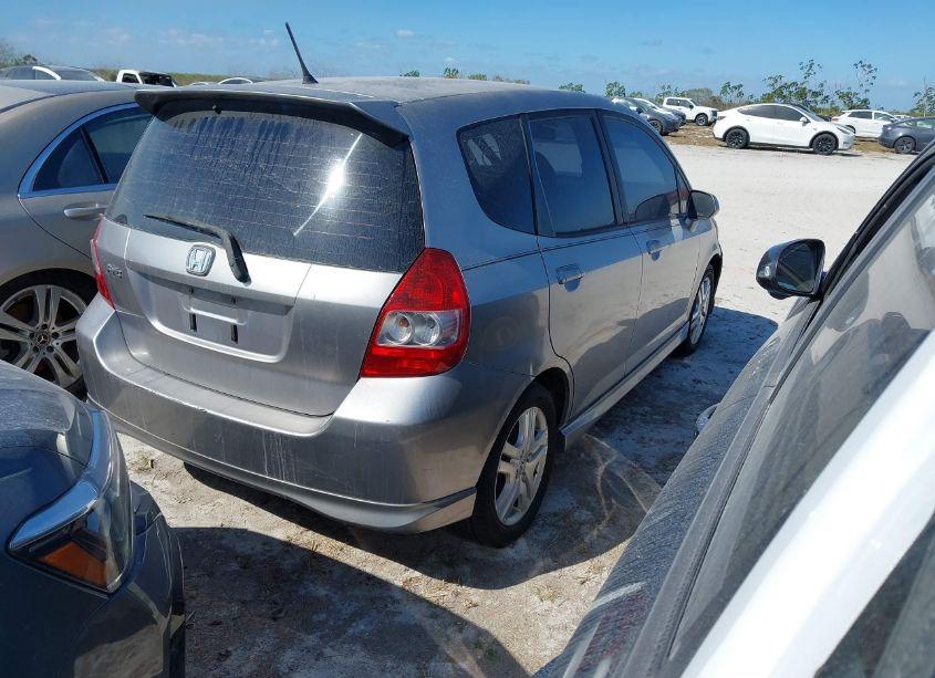 Photo 4 of 2008 Honda Fit SPORT (VIN JHMGD38698S050519)