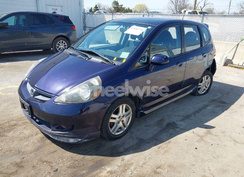 Photo 2 of 2008 Honda Fit SPORT (VIN JHMGD38698S055624)