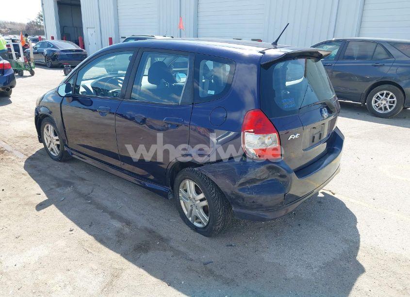 Photo 3 of 2008 Honda Fit SPORT (VIN JHMGD38698S055624)