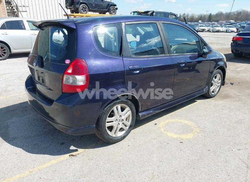 Photo 4 of 2008 Honda Fit SPORT (VIN JHMGD38698S055624)