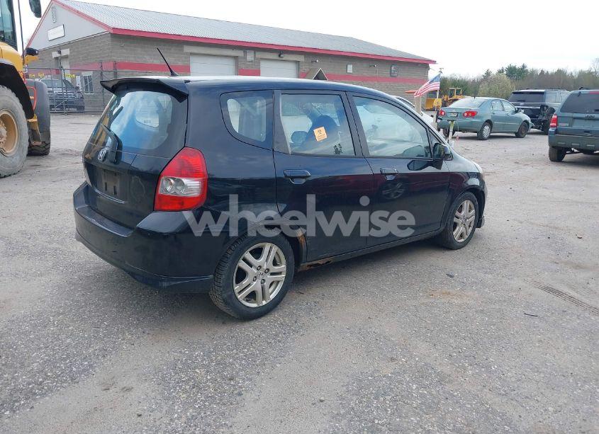 Photo 4 of 2008 Honda Fit SPORT (VIN JHMGD38698S066204)