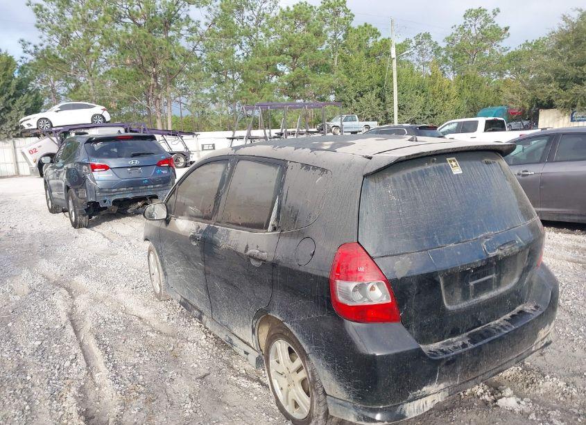 Photo 3 of 2007 Honda Fit SPORT (VIN JHMGD386X7S011517)