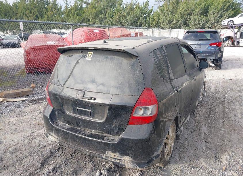 Photo 4 of 2007 Honda Fit SPORT (VIN JHMGD386X7S011517)