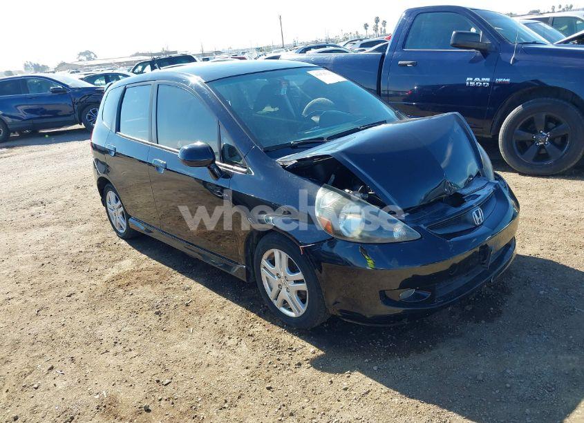 2007 Honda Fit SPORT (VIN JHMGD386X7S013607) main photo