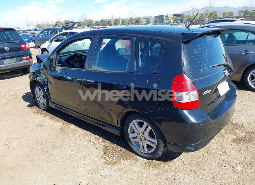 Photo 3 of 2007 Honda Fit SPORT (VIN JHMGD386X7S013607)