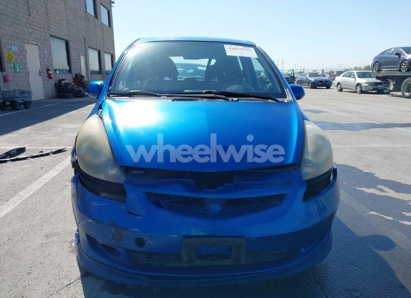 Photo 13 of 2007 Honda Fit SPORT (VIN JHMGD386X7S028334)