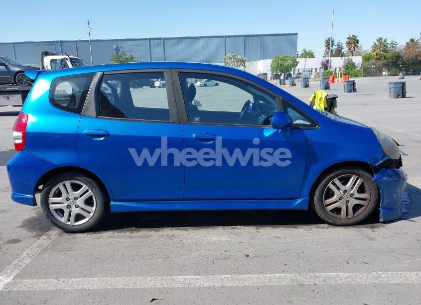 Photo 14 of 2007 Honda Fit SPORT (VIN JHMGD386X7S028334)