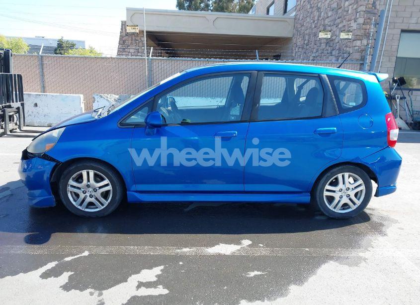 Photo 15 of 2007 Honda Fit SPORT (VIN JHMGD386X7S028334)