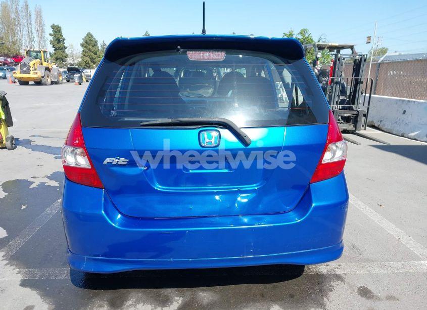 Photo 17 of 2007 Honda Fit SPORT (VIN JHMGD386X7S028334)