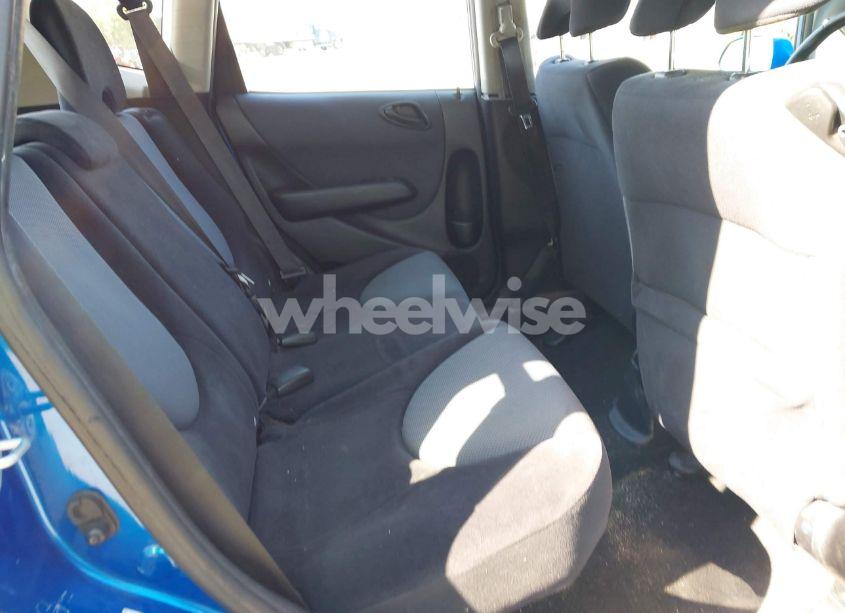 Photo 8 of 2007 Honda Fit SPORT (VIN JHMGD386X7S028334)