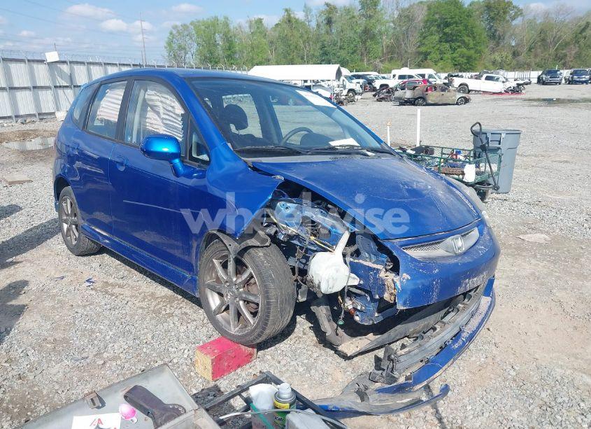 2007 Honda Fit SPORT (VIN JHMGD386X7S029838) main photo