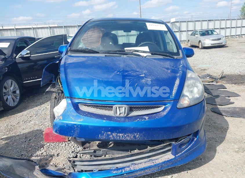 Photo 12 of 2007 Honda Fit SPORT (VIN JHMGD386X7S029838)