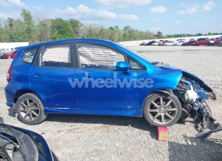 Photo 13 of 2007 Honda Fit SPORT (VIN JHMGD386X7S029838)