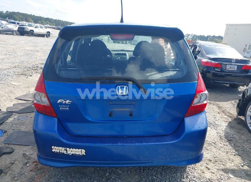 Photo 16 of 2007 Honda Fit SPORT (VIN JHMGD386X7S029838)