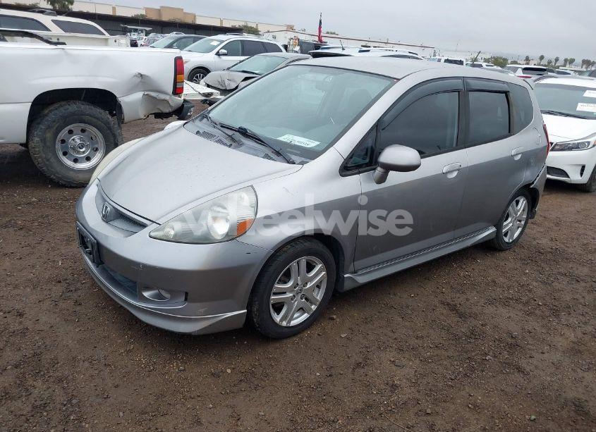 Photo 2 of 2007 Honda Fit SPORT (VIN JHMGD386X7S032108)