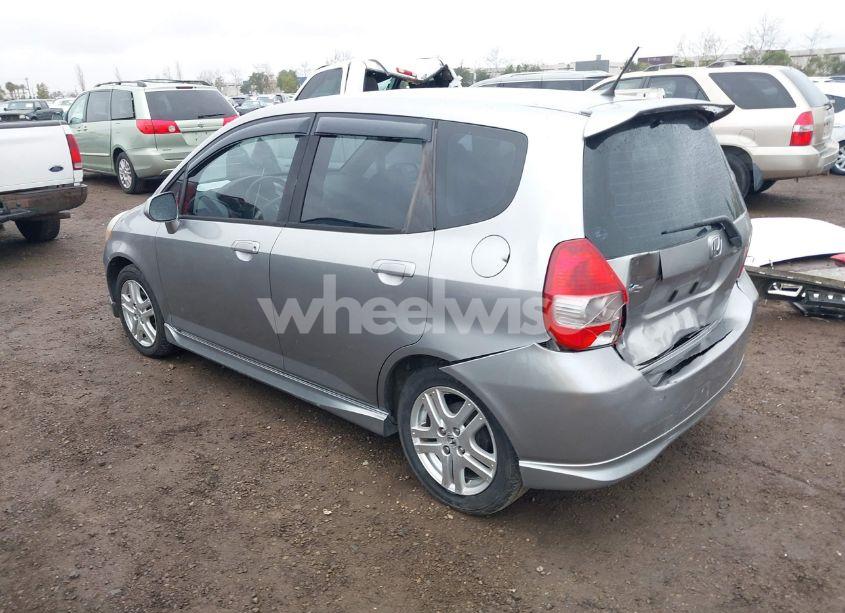 Photo 3 of 2007 Honda Fit SPORT (VIN JHMGD386X7S032108)