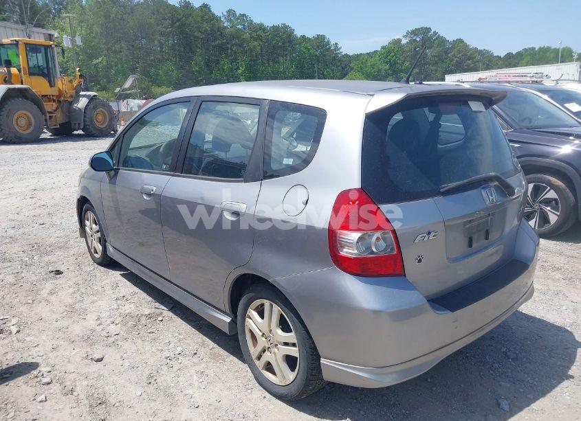 Photo 3 of 2007 Honda Fit SPORT (VIN JHMGD386X7S056408)