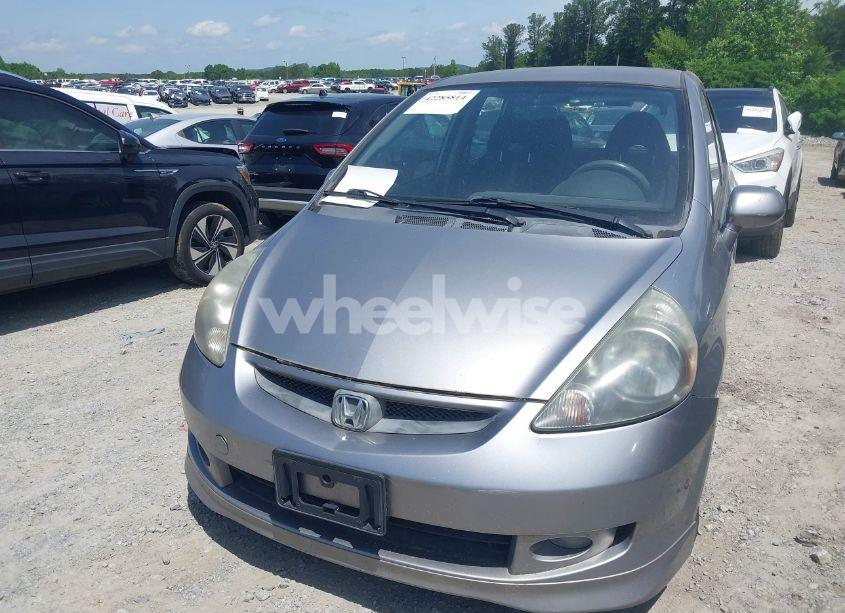 Photo 6 of 2007 Honda Fit SPORT (VIN JHMGD386X7S056408)