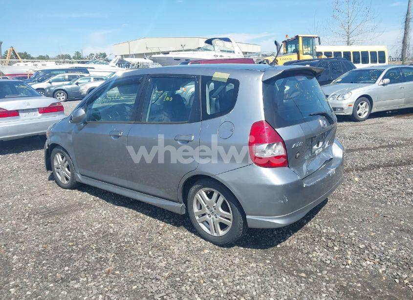 Photo 3 of 2008 Honda Fit SPORT (VIN JHMGD386X8S001667)