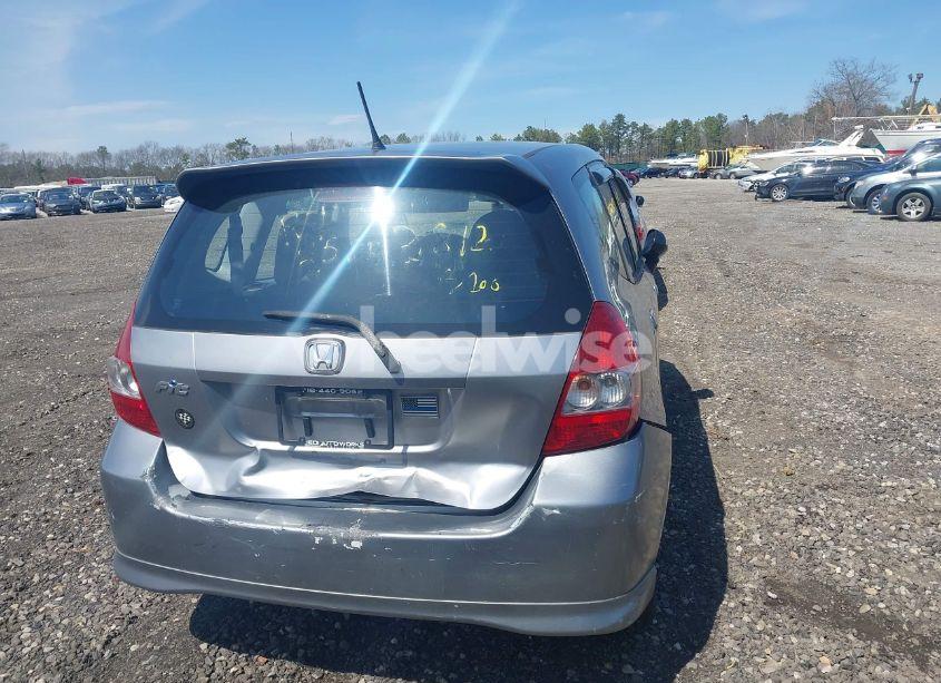 Photo 6 of 2008 Honda Fit SPORT (VIN JHMGD386X8S001667)