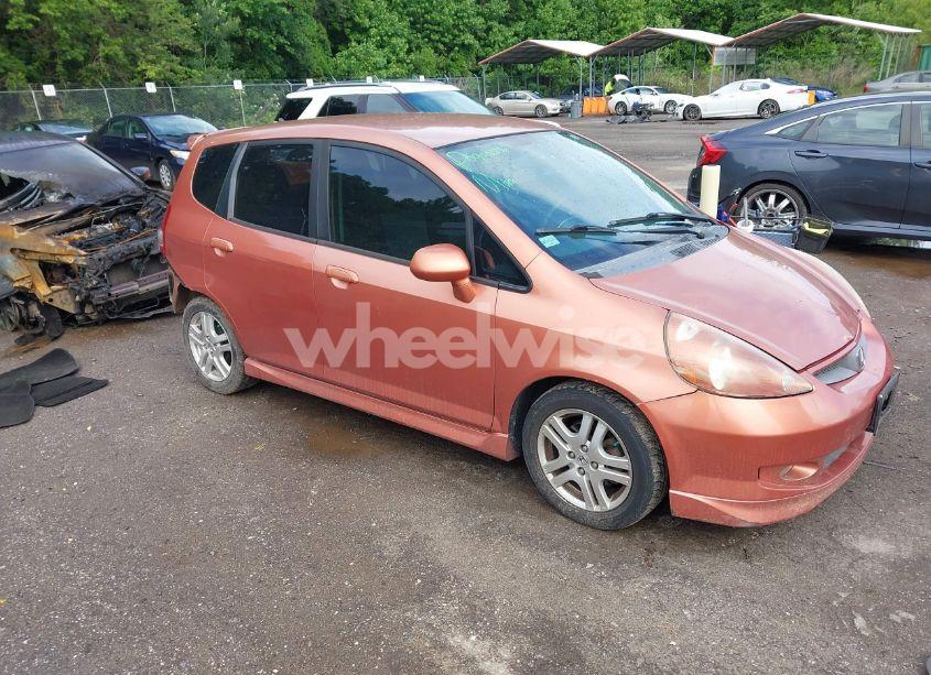 2008 Honda Fit SPORT (VIN JHMGD386X8S001961) main photo