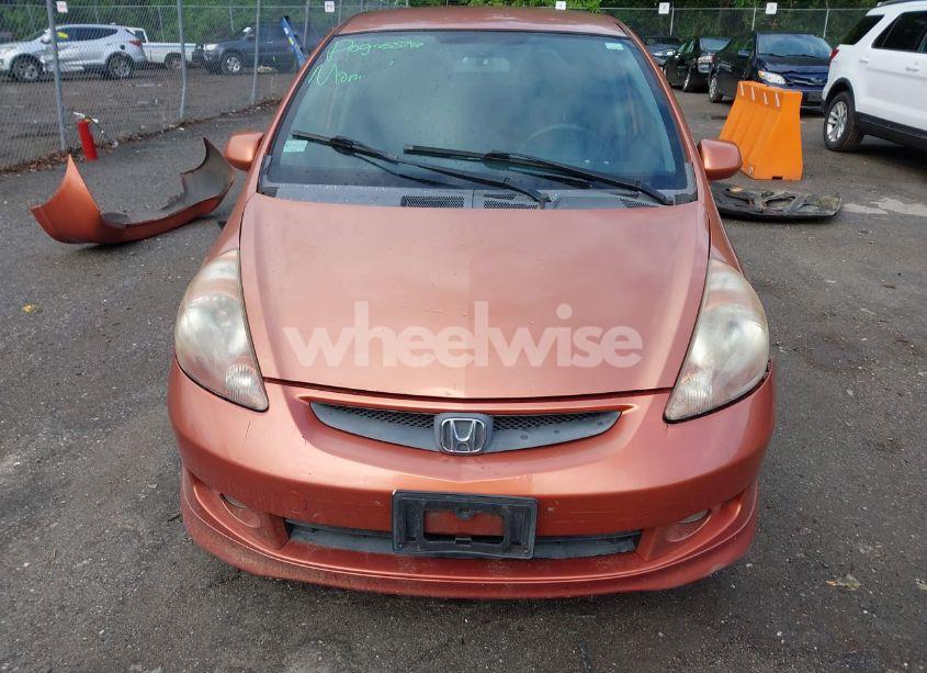 Photo 11 of 2008 Honda Fit SPORT (VIN JHMGD386X8S001961)