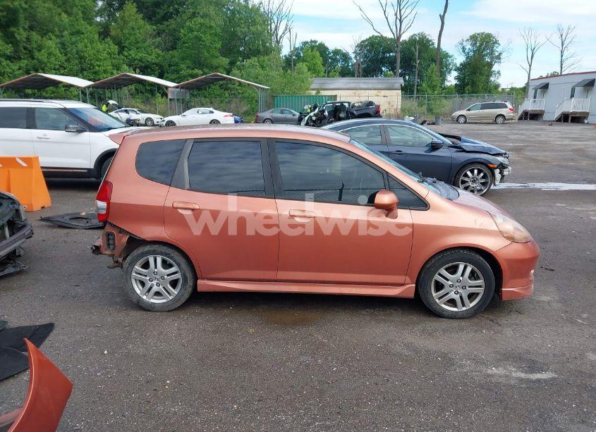Photo 12 of 2008 Honda Fit SPORT (VIN JHMGD386X8S001961)