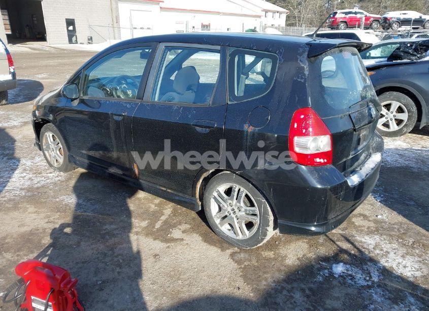Photo 3 of 2008 Honda Fit SPORT (VIN JHMGD386X8S014001)