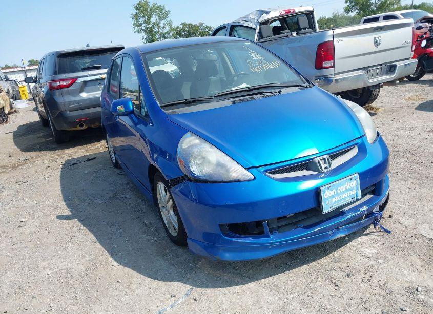 2008 Honda Fit SPORT (VIN JHMGD386X8S025872) main photo