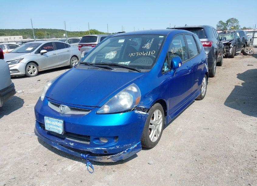 Photo 2 of 2008 Honda Fit SPORT (VIN JHMGD386X8S025872)