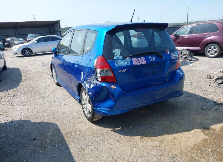 Photo 3 of 2008 Honda Fit SPORT (VIN JHMGD386X8S025872)
