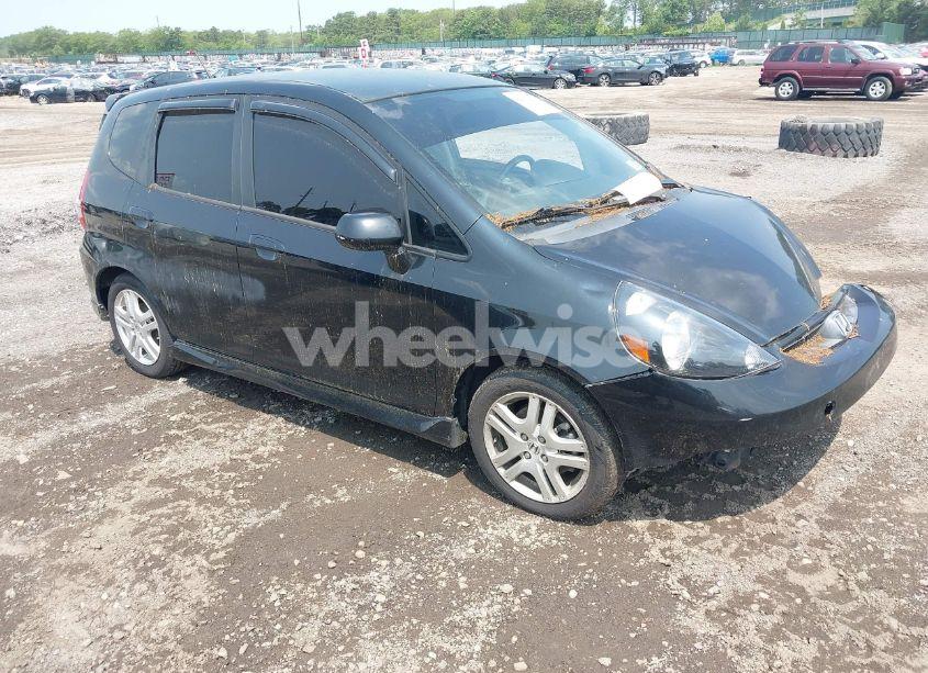 2008 Honda Fit SPORT (VIN JHMGD386X8S037651) main photo