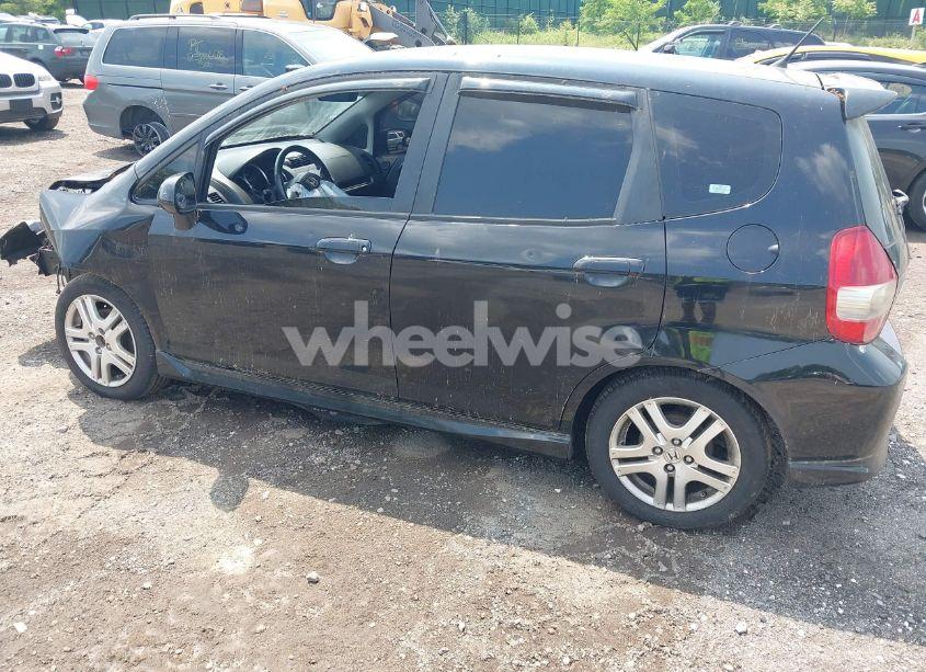 Photo 3 of 2008 Honda Fit SPORT (VIN JHMGD386X8S037651)