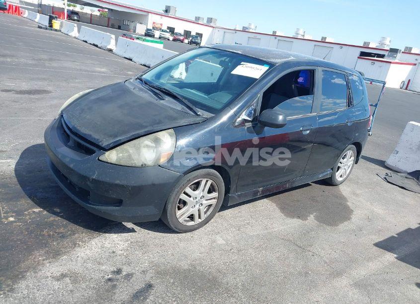Photo 12 of 2008 Honda Fit SPORT (VIN JHMGD386X8S052358)
