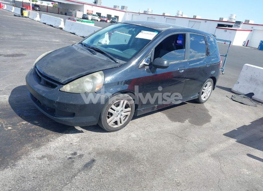 Photo 2 of 2008 Honda Fit SPORT (VIN JHMGD386X8S052358)