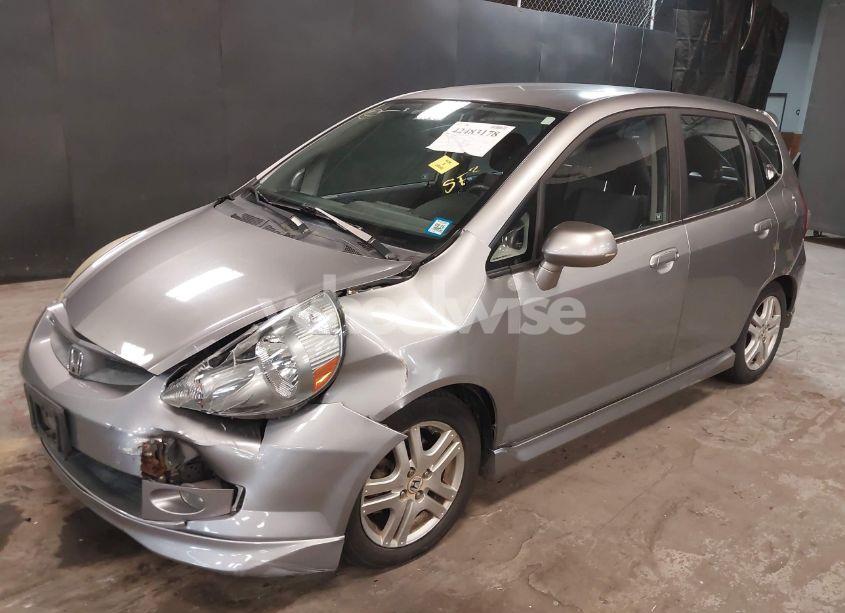 Photo 6 of 2008 Honda Fit SPORT (VIN JHMGD386X8S058578)