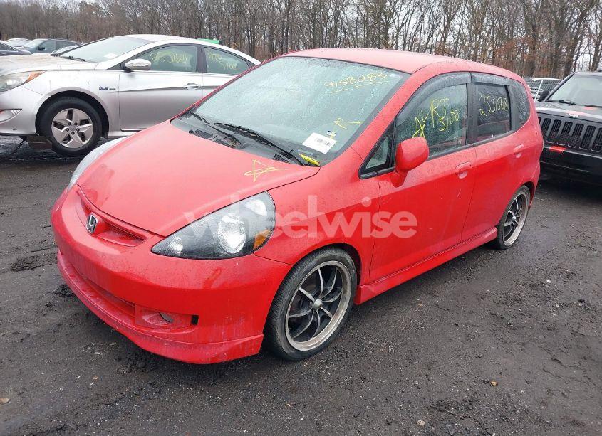 Photo 2 of 2008 Honda Fit SPORT (VIN JHMGD386X8S062209)