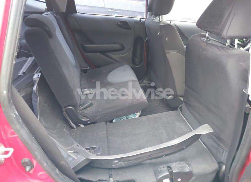 Photo 8 of 2008 Honda Fit SPORT (VIN JHMGD386X8S062209)