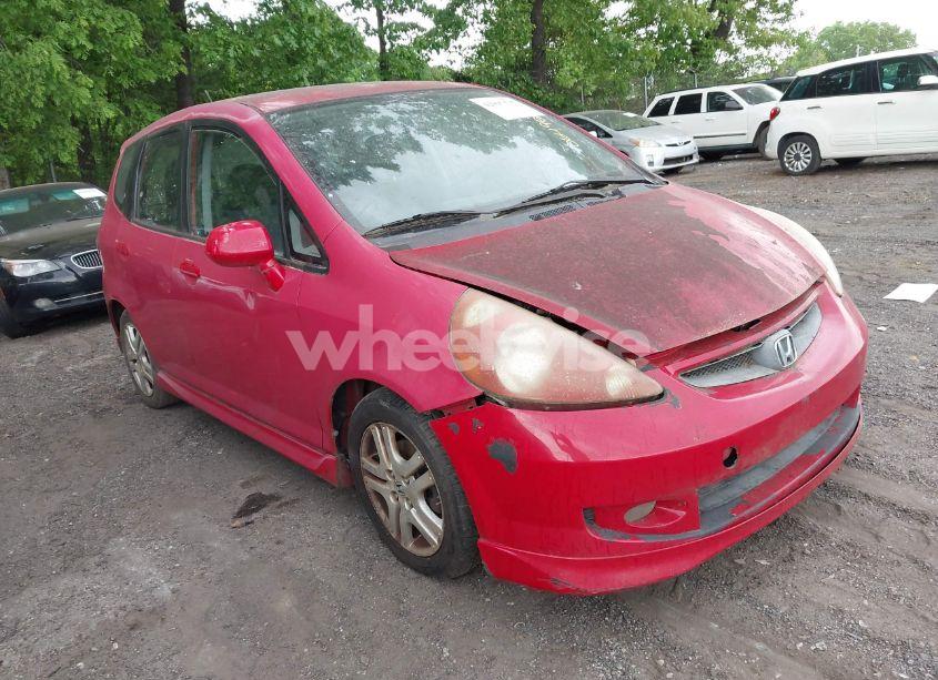 2008 Honda Fit SPORT (VIN JHMGD386X8S064901) main photo