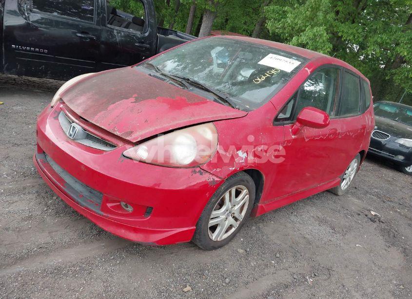 Photo 2 of 2008 Honda Fit SPORT (VIN JHMGD386X8S064901)
