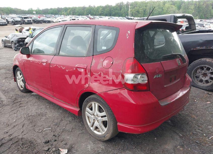 Photo 3 of 2008 Honda Fit SPORT (VIN JHMGD386X8S064901)